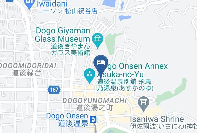 Matsuyama City - Hotel Kowakuen Haruka Maps