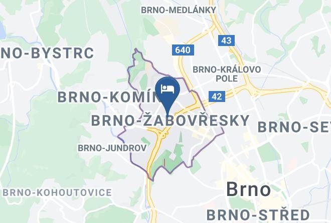 Brno - Hotel Kozak Maps