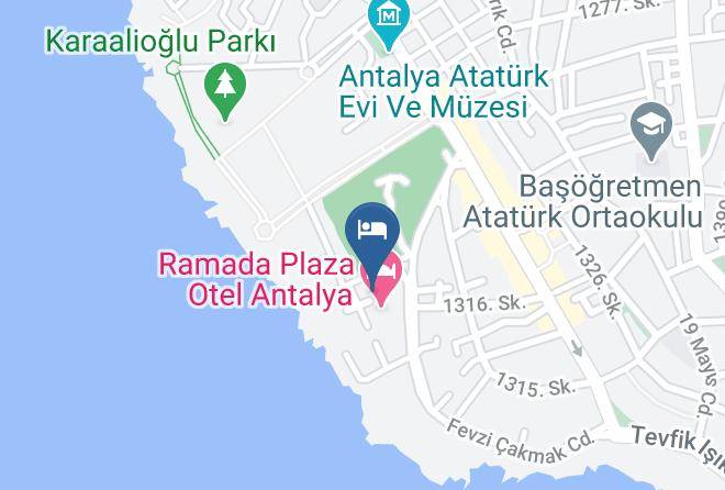 Muratpasa - Hotel Kozan Maps