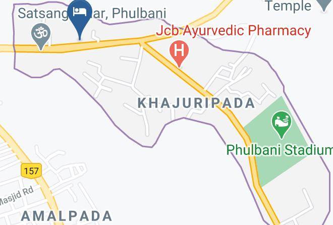 Khajuripada - Hotel Kp's Salunki Maps
