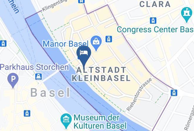 Basel - Hotel Krafft Basel Maps