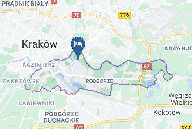 Hotel Krakus Map