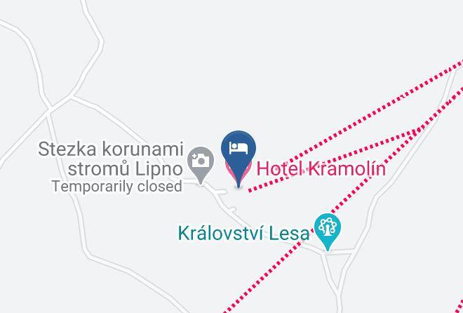 Cesky Krumlov - Hotel Kramolin Maps