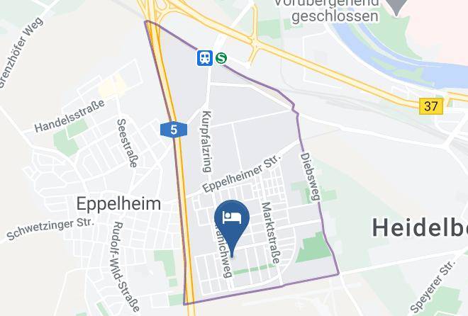 Heidelberg - Hotel Kranich Maps