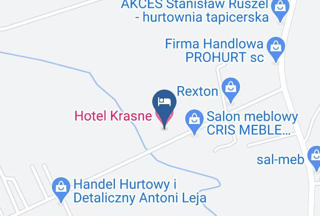 Rzeszowski - Hotel Krasne Maps