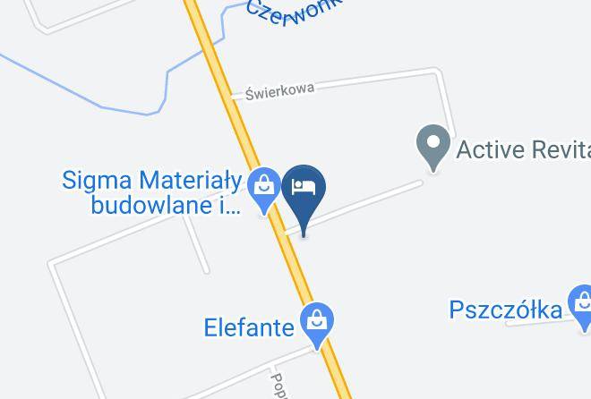 Hotel Krasnodebski Map