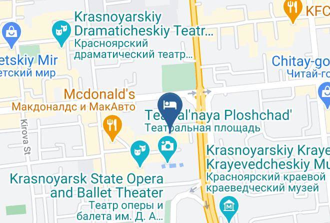 Krasnoyarsk - Hotel Krasnoyarsk Maps