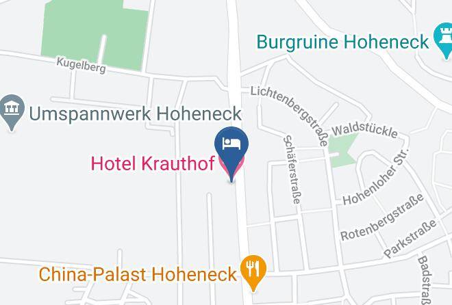 Ludwigsburg - Hotel Krauthof Maps