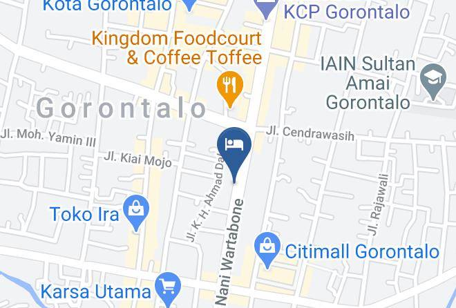 Kota Gorontalo - Hotel Krawang City Maps