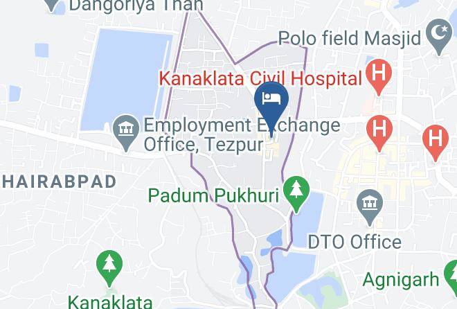 Tezpur - Hotel Krc Palace Maps