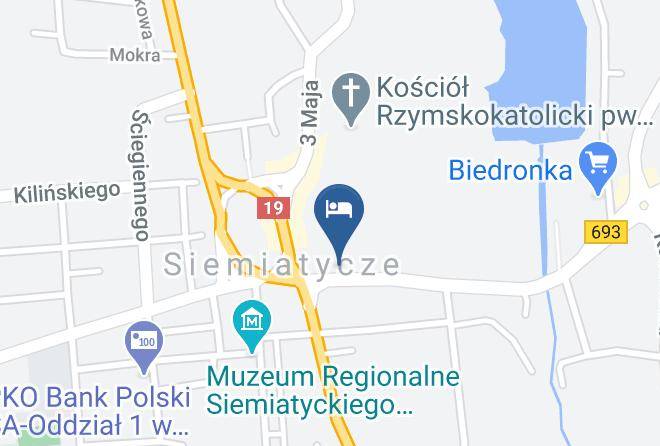 Siemiatycki - Hotel Kresowiak Siemiatycze Maps