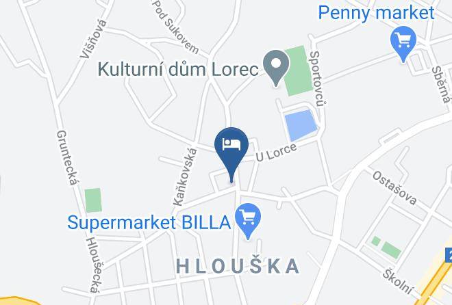 Kutna Hora - Hotel Kreta Maps