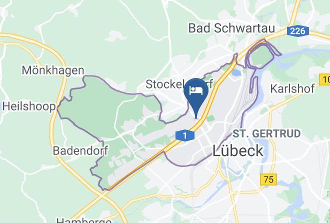 Lubeck - Hotel Kreta Maps