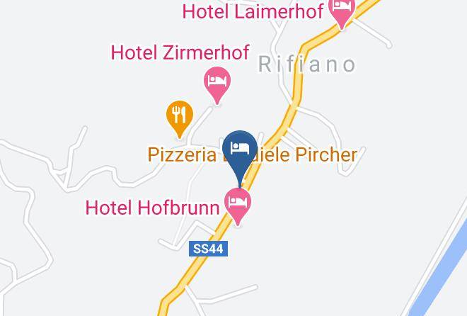 Bolzano - Hotel Kreuz Maps