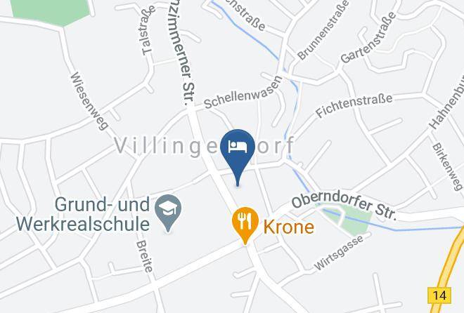 Rottweil - Hotel Kreuz Maps