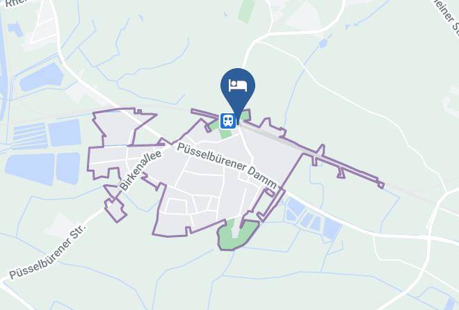 Steinfurt - Hotel Kreuzmann Pusselburen Maps