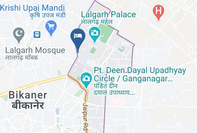 Bikaner - Hotel Krishna Maps