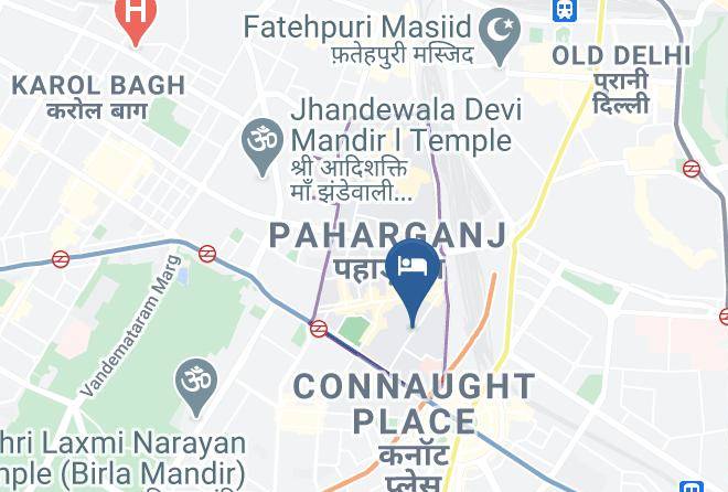 Paharganj - Hotel Krishna Dx Maps