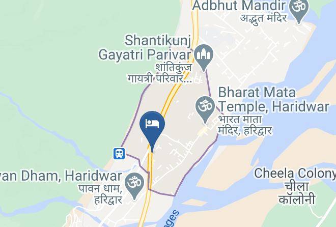 Hardwar - Hotel Krishna Heritage Maps
