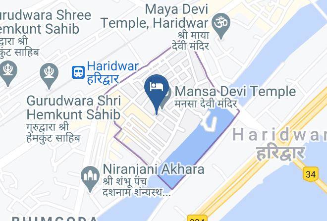 Hardwar - Hotel Krishna Ji Maps