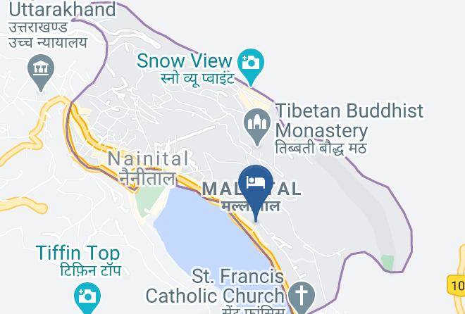 Naini Tal - Hotel Krishna Maps