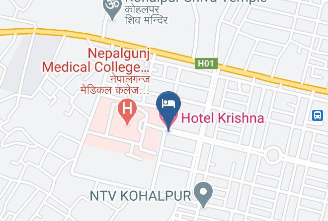 Nepalgunj - Hotel Krishna Maps