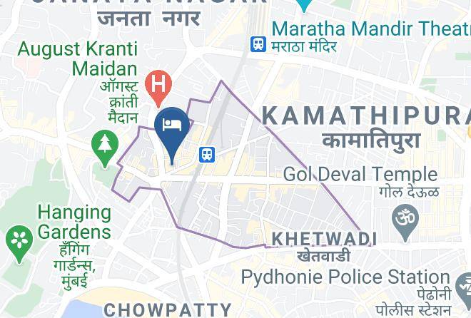 Mumbai - Hotel Krishna Palace Maps