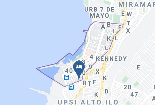 Ilo - Hotel Kristal Azul Maps