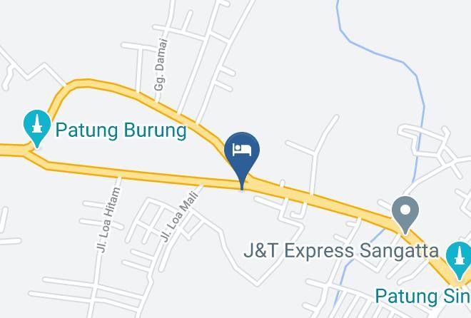 East Kutai Regency - Hotel Kristal Maps