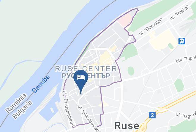 Ruse Tsentar - Residence House Ruse Boutique Hotel Maps