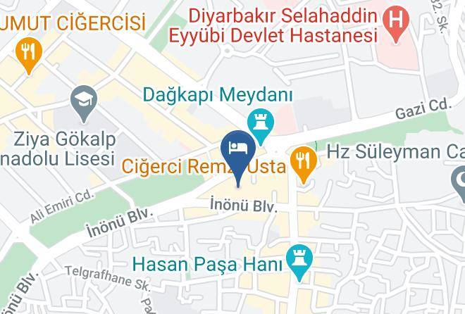 Sur - Hotel Kristal Maps
