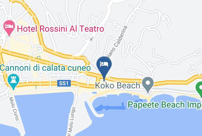 Imperia - Hotel Kristina Maps