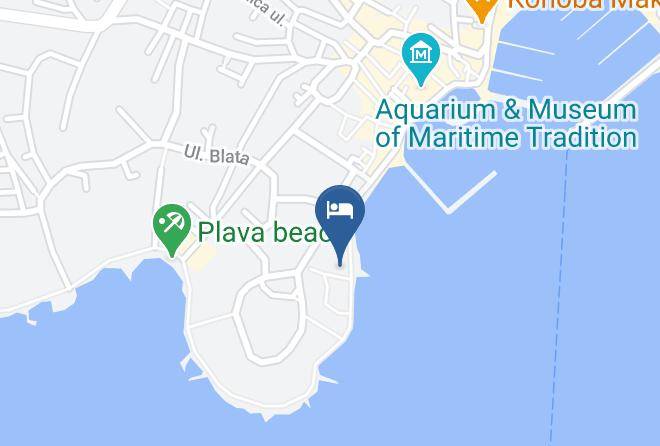 Vodice - Hotel Kristina Maps