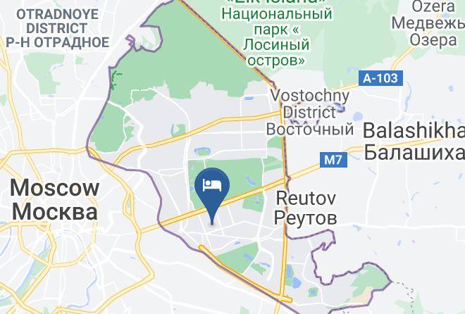 Moscow - Hotel Kristinn Maps