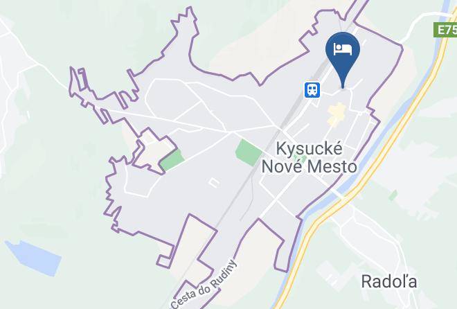Kysucke Nove Mesto - Krivan Sluzby Cestovneho Ruchu Sro Maps