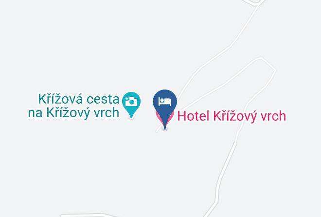 Hotel Krizovy Vrch Map