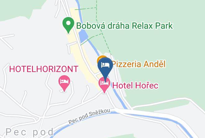 Trutnov - Hotel Krokus Maps