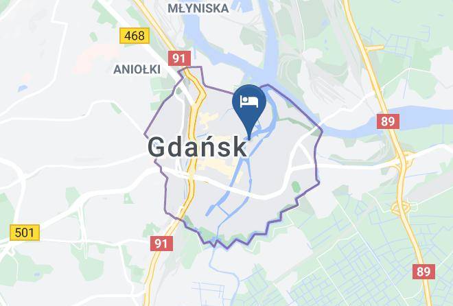 Gdansk - Hotel Krolewski Maps