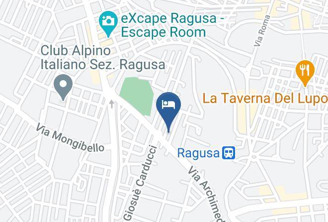 Ragusa - Hotel Kroma Maps