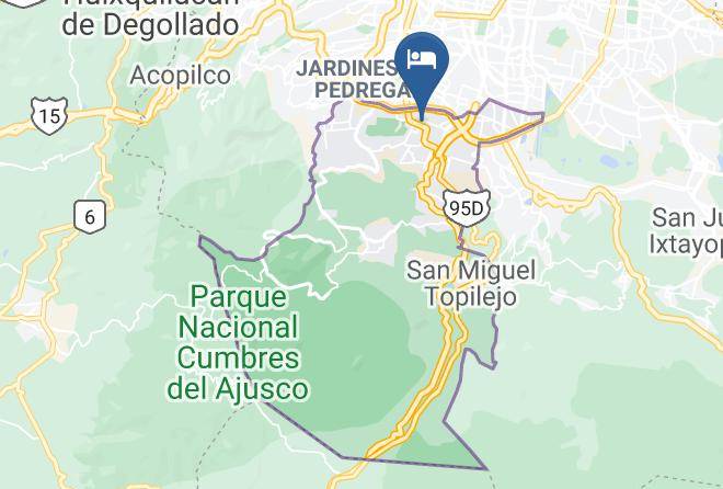 Tlalpan - Hotel Kron Maps