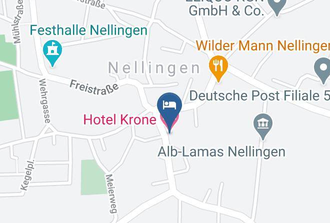Alb Donau Kreis - Hotel Krone Maps
