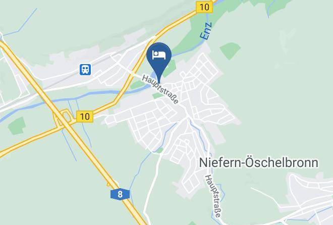 Enzkreis - Hotel Krone Maps
