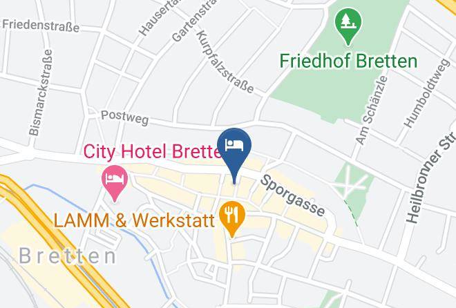 Karlsruhe - Hotel Krone Maps