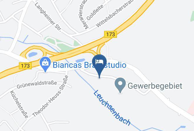 Lichtenfels - Korbstadthotel Krone Maps