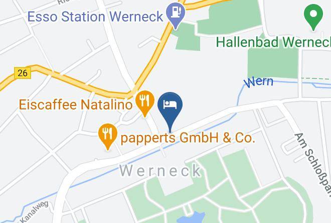 Schweinfurt - Hotel Krone Post Maps