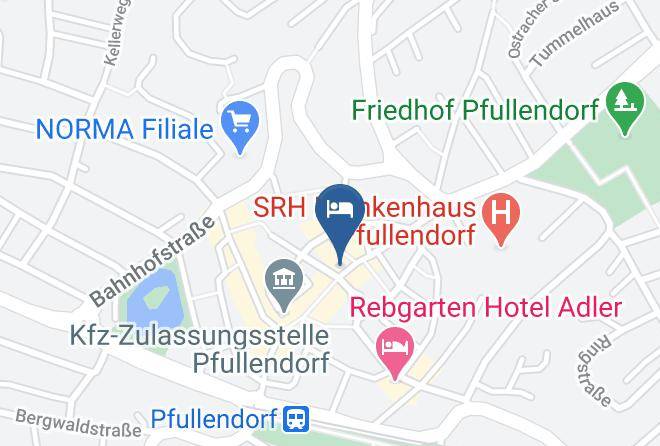 Sigmaringen - Hotel Krone Maps
