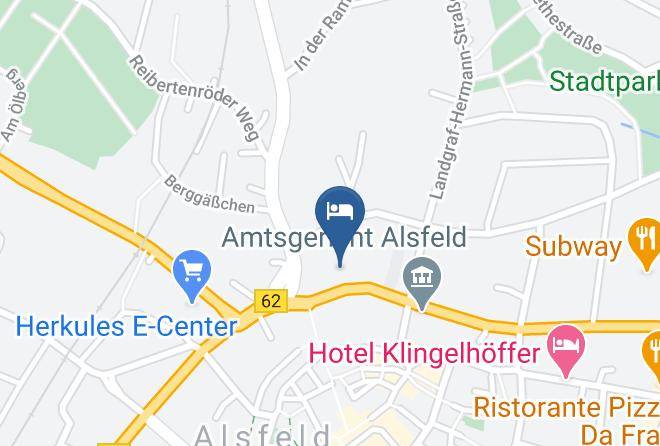 Vogelsbergkreis - Hotel Krone Maps