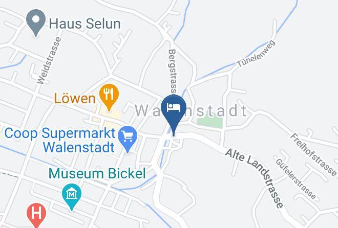 Sargans - Hotel Krone Maps