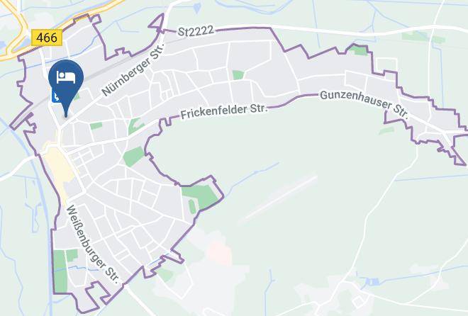 Weisenburg Gunzenhausen - Hotel Krone Maps