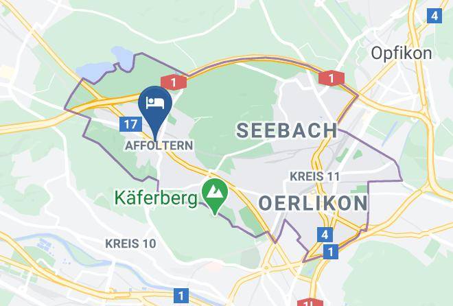 Zurich Affoltern - Hotel Kronenhof Maps